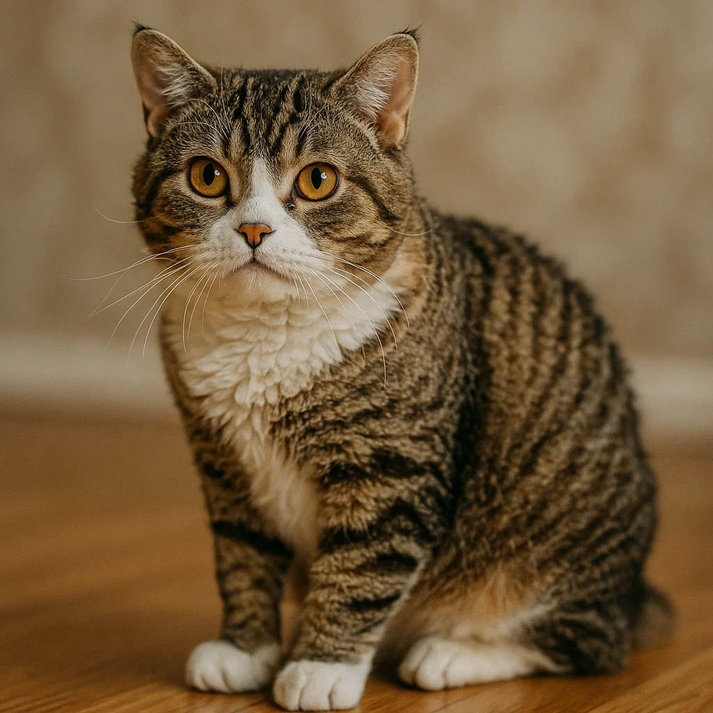 An American Wirehair Cat