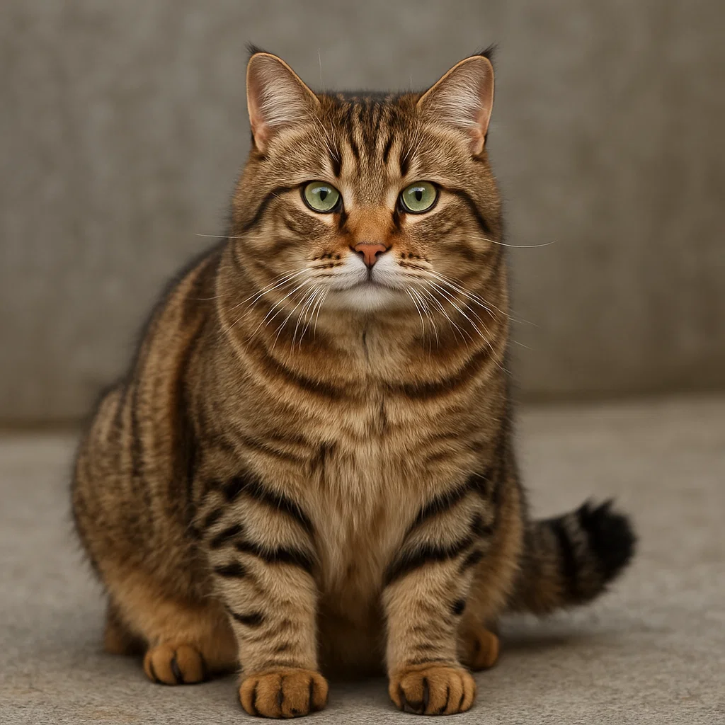 An american bobtail cat