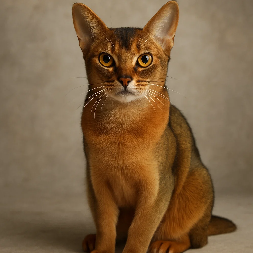 An Abyssinian Cat