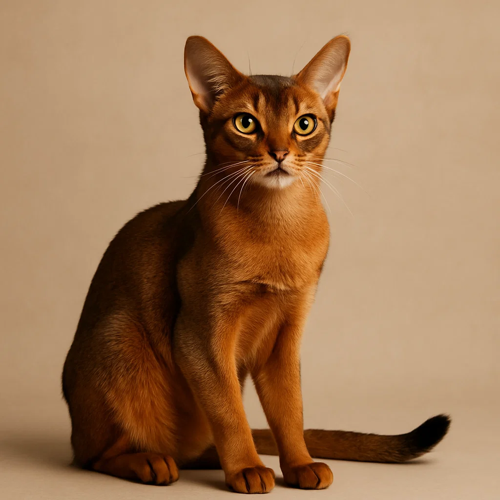 An Abyssinian Cat