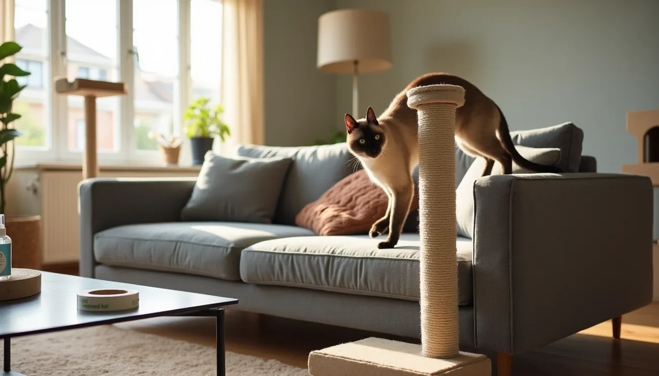 Hero Image for How to Stop Cats from Scratching Furniture: Expert Tips That Actually Work