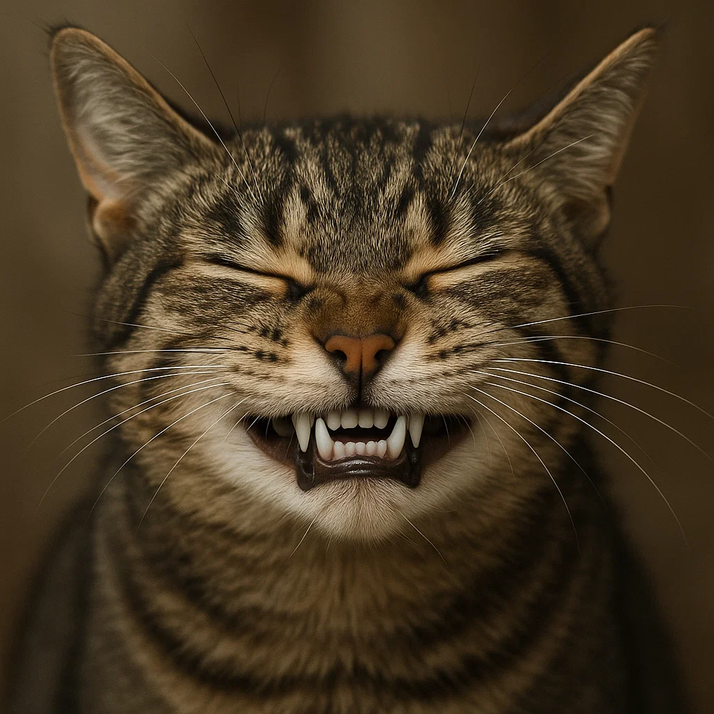 cat teeth grinding