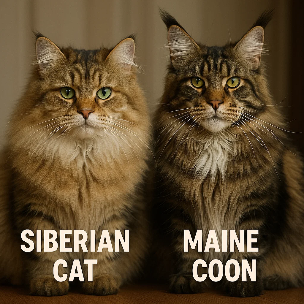 Siberian Cat vs Maine Coon