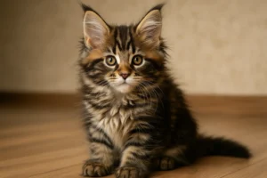 a maine coon kitten