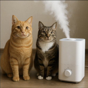 are humidifiers safe for cats? 