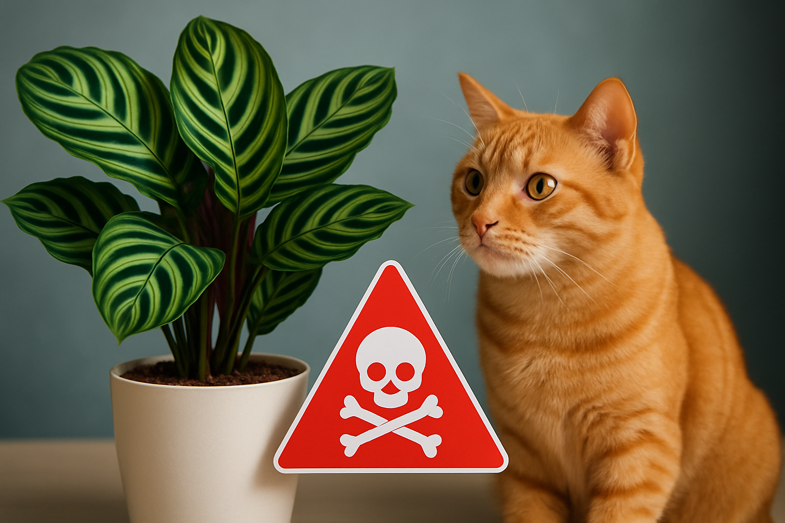 Calathea Plant Toxic To Cats A Guide To Symptoms Prevention Safe Swaps Featured Image