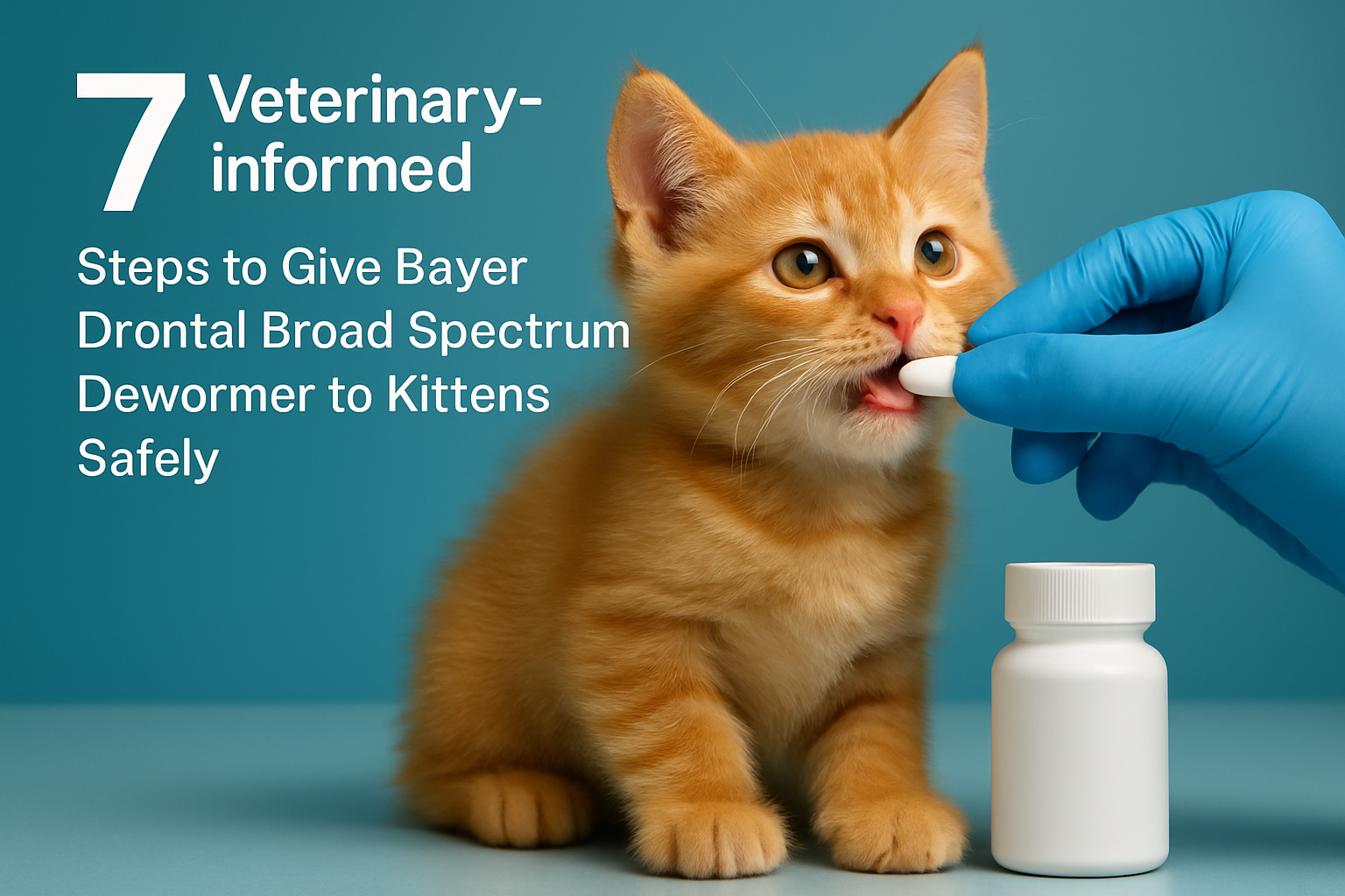 7 Veterinaryinformed Steps To Give Bayer Drontal Broad Spectrum Dewormer To Kittens Safely Featured Image