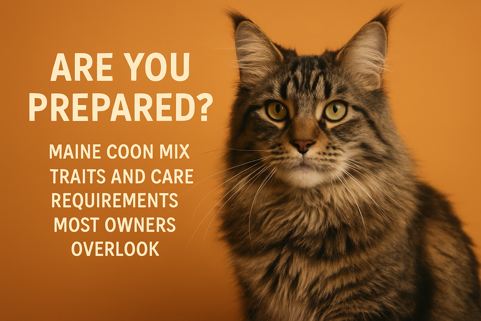 Are You Prepared Maine Coon Mix Traits And Care Requirements Most Owners Overlook Featured Image