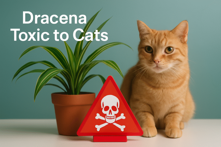 Dracena Toxic To Cats 9 Warning Signs First Aid Guidance Safer Houseplant Swaps Featured Image