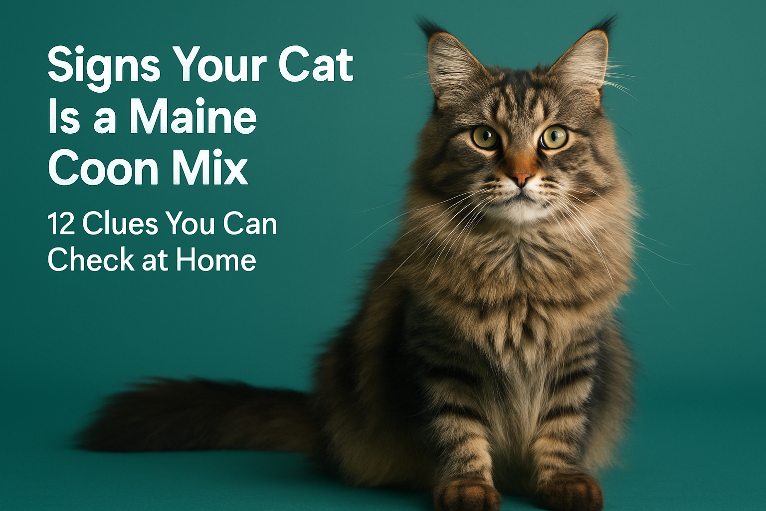 Signs Your Cat Is A Maine Coon Mix 12 Clues You Can Check At Home Featured Image