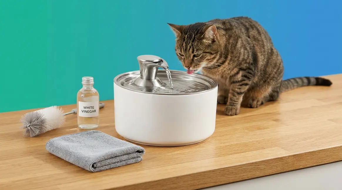 Cat Water Fountain Maintenance: 5-Step Cleaning Guide