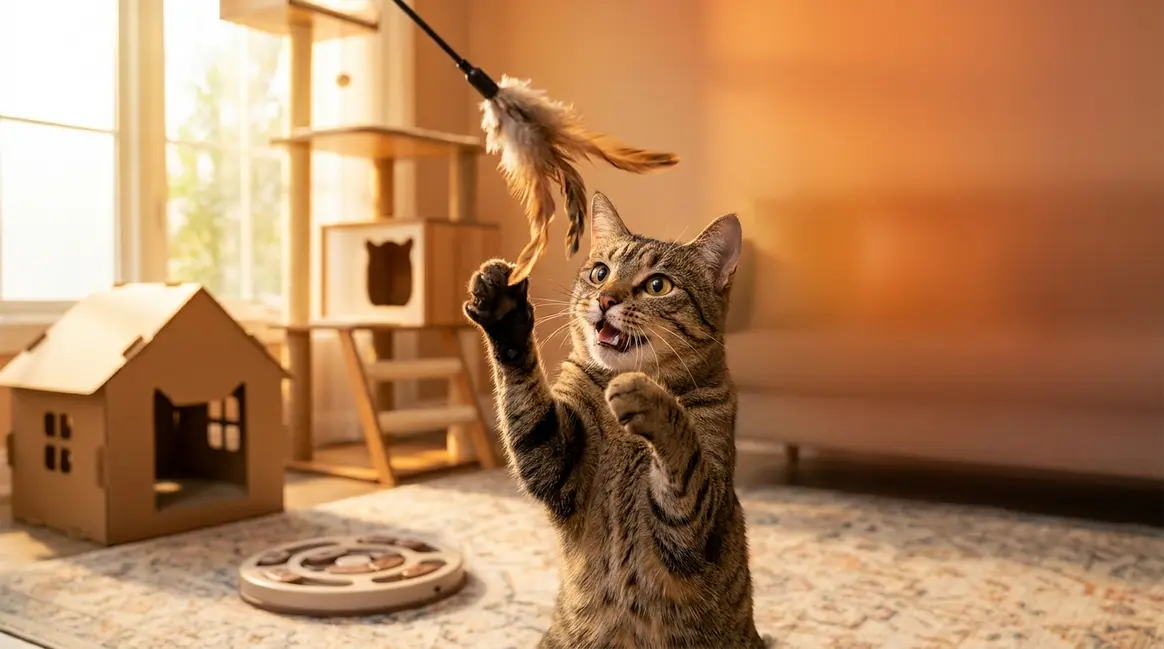 15 Indoor Cat Enrichment Ideas to Beat Boredom (2026)